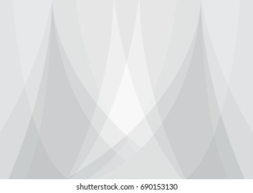 Abstract white and gray color technology modern background design vector Illustration