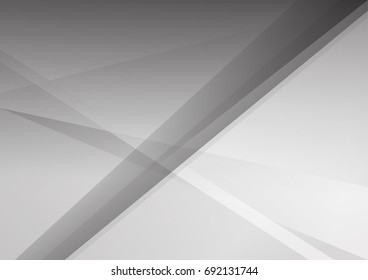 Abstract white and gray color technology modern background design vector Illustration