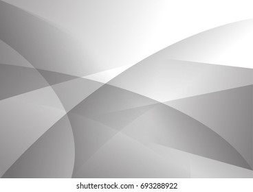 Abstract white and gray color technology modern background design vector Illustration