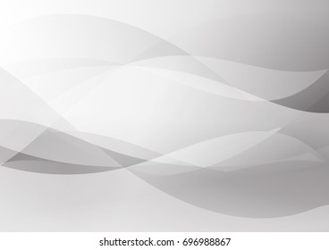 Abstract white and gray color technology modern background design vector Illustration