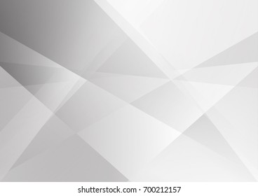 Abstract white and gray color technology modern background design vector Illustration