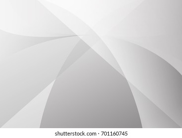 Abstract white and gray color technology modern background design vector Illustration