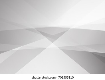 Abstract white and gray color technology modern background design vector Illustration