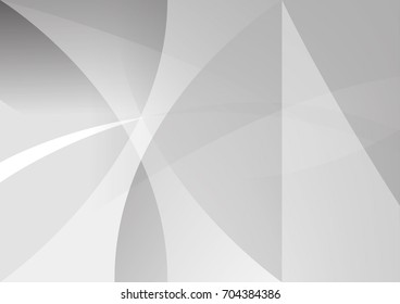 Abstract white and gray color technology modern background design vector Illustration