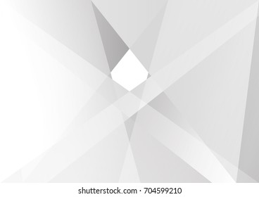 Abstract white and gray color technology modern background design vector Illustration