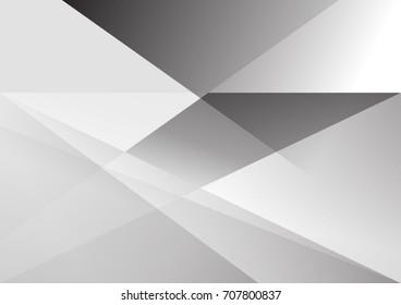 Abstract white and gray color technology modern background design vector Illustration