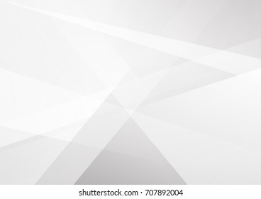 Abstract white and gray color technology modern background design vector Illustration
