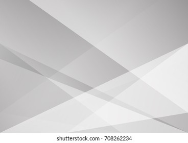 Abstract white and gray color technology modern background design vector Illustration