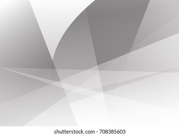 Abstract white and gray color technology modern background design vector Illustration