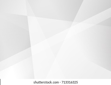 Abstract white and gray color technology modern background design vector Illustration