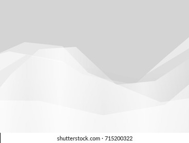 Abstract white and gray color technology modern background design vector Illustration