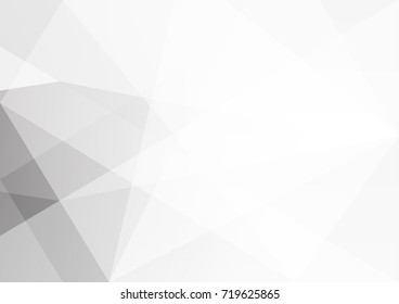 Abstract white and gray color technology modern background design vector Illustration