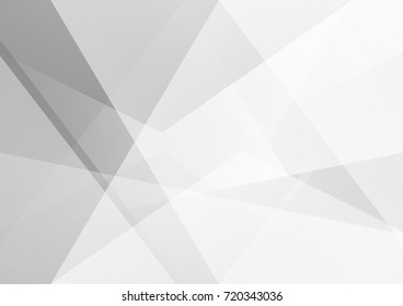 Abstract white and gray color technology modern background design vector Illustration