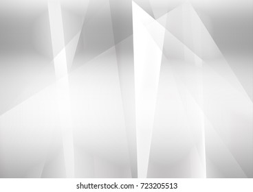 Abstract white and gray color technology modern background design vector Illustration