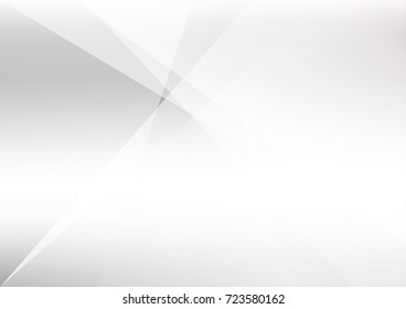 Abstract white and gray color technology modern background design vector Illustration