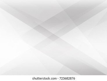 Abstract white and gray color technology modern background design vector Illustration