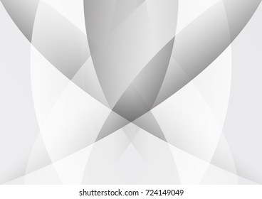 Abstract white and gray color technology modern background design vector Illustration