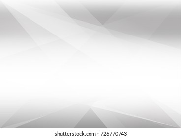 Abstract white and gray color technology modern background design vector Illustration