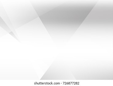 Abstract white and gray color technology modern background design vector Illustration