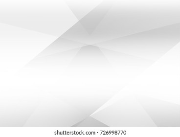 Abstract white and gray color technology modern background design vector Illustration