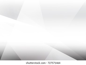Abstract white and gray color technology modern background design vector Illustration