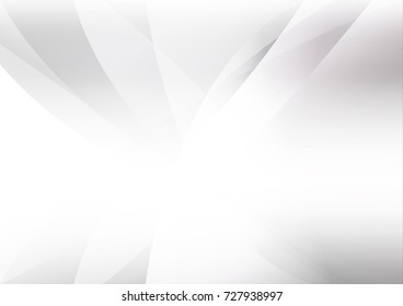 Abstract white and gray color technology modern background design vector Illustration