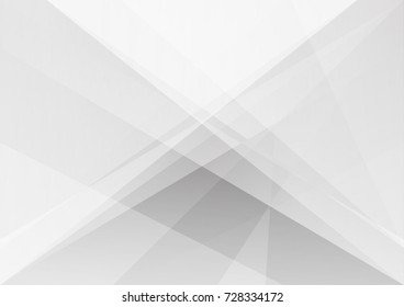 Abstract white and gray color technology modern background design vector Illustration
