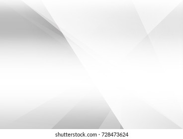 Abstract white and gray color technology modern background design vector Illustration
