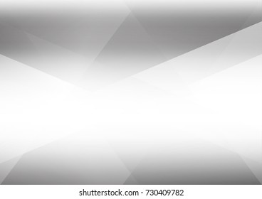 Abstract white and gray color technology modern background design vector Illustration