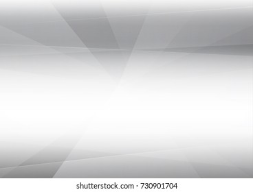 Abstract white and gray color technology modern background design vector Illustration