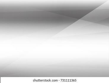Abstract white and gray color technology modern background design vector Illustration