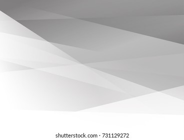 Abstract white and gray color technology modern background design vector Illustration