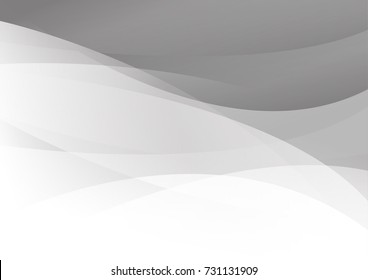 Abstract white and gray color technology modern background design vector Illustration