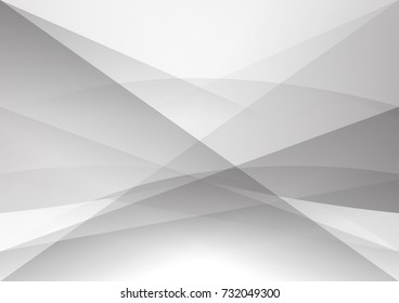Abstract white and gray color technology modern background design vector Illustration