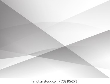 Abstract white and gray color technology modern background design vector Illustration