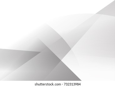 Abstract white and gray color technology modern background design vector Illustration
