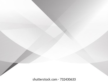 Abstract white and gray color technology modern background design vector Illustration