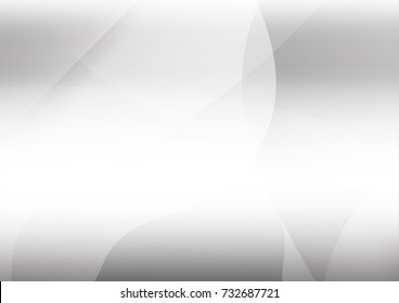 Abstract white and gray color technology modern background design vector Illustration