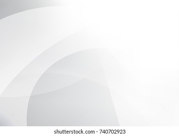 Abstract white and gray color technology modern background design vector Illustration