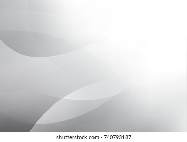 Abstract white and gray color technology modern background design vector Illustration