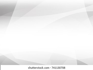 Abstract white and gray color technology modern background design vector Illustration