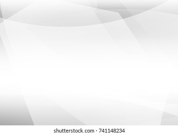 Abstract white and gray color technology modern background design vector Illustration