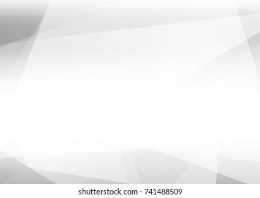 Abstract white and gray color technology modern background design vector Illustration