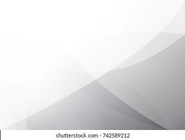 Abstract white and gray color technology modern background design vector Illustration