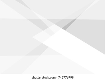 Abstract white and gray color technology modern background design vector Illustration