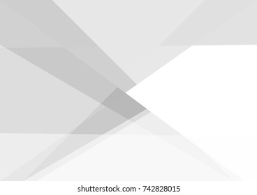 Abstract white and gray color technology modern background design vector Illustration