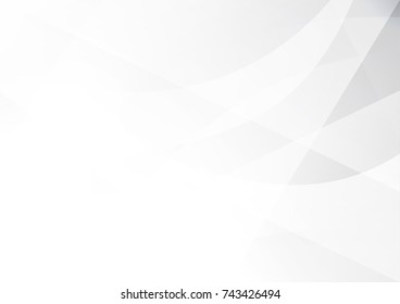 Abstract white and gray color technology modern background design vector Illustration