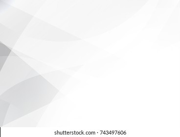 Abstract white and gray color technology modern background design vector Illustration