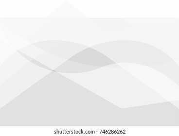 Abstract white and gray color technology modern background design vector Illustration