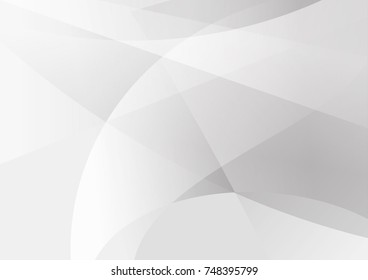 Abstract white and gray color technology modern background design vector Illustration